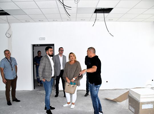 Wizytacja na budowie BCU